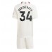 Manchester United Donny van de Beek #34 Babykleding Derde Shirt Kinderen 2023-24 Korte Mouwen (+ korte broeken)